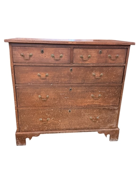 Walnut Chippendale North Carolin Chest (1 of 6)