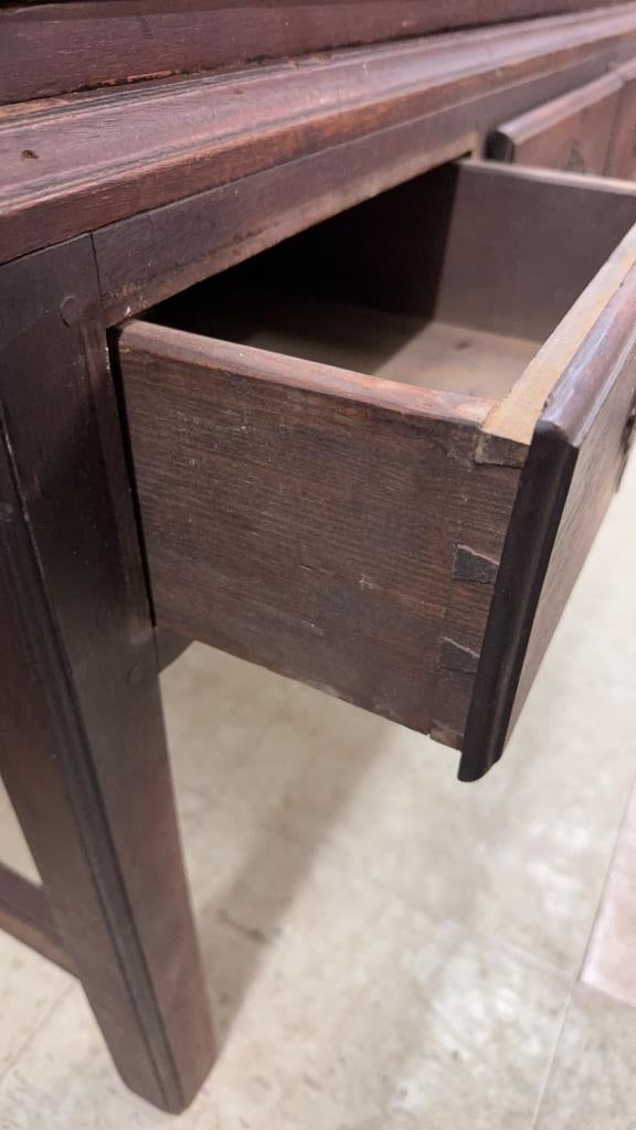 American Walnut Chippendale Chest on Frame - 3