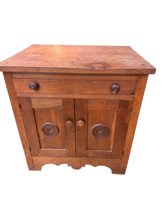 American Walnut Washstand (1 of 3)