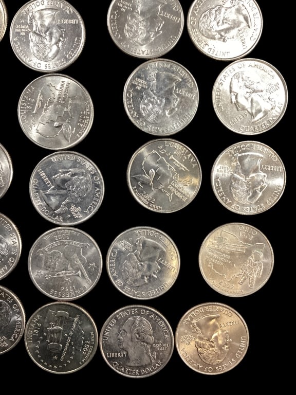 160 State Quarters - 3
