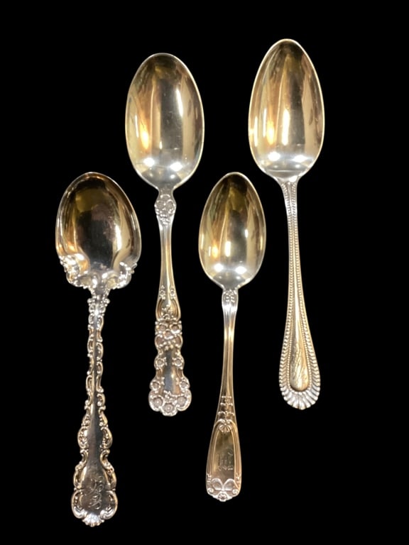 Sterling Silver Spoons - 2