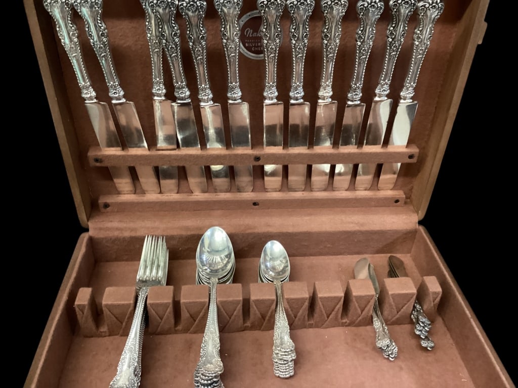 Sterling Silver Flatware Set - 4