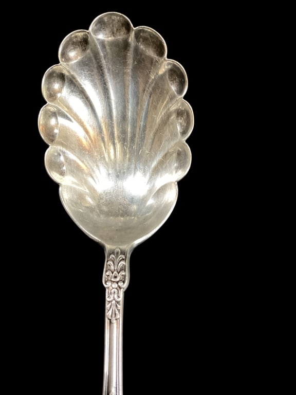 Sterling Silver Serving Spoon - 3