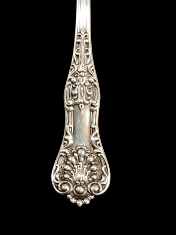Sterling Silver Serving Spoon - 4