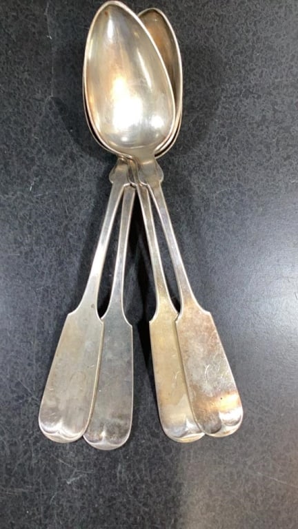 Coin Silver Spoons - 2