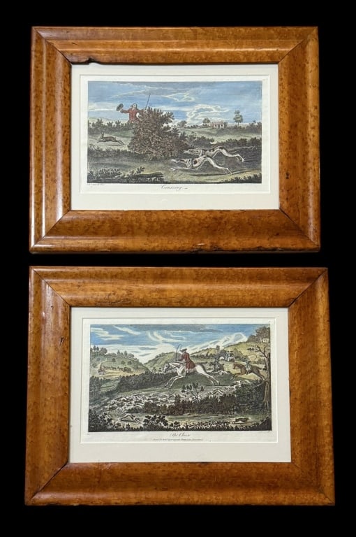 Two Fox Hunt Engravings after James Seymour (1 of 6)