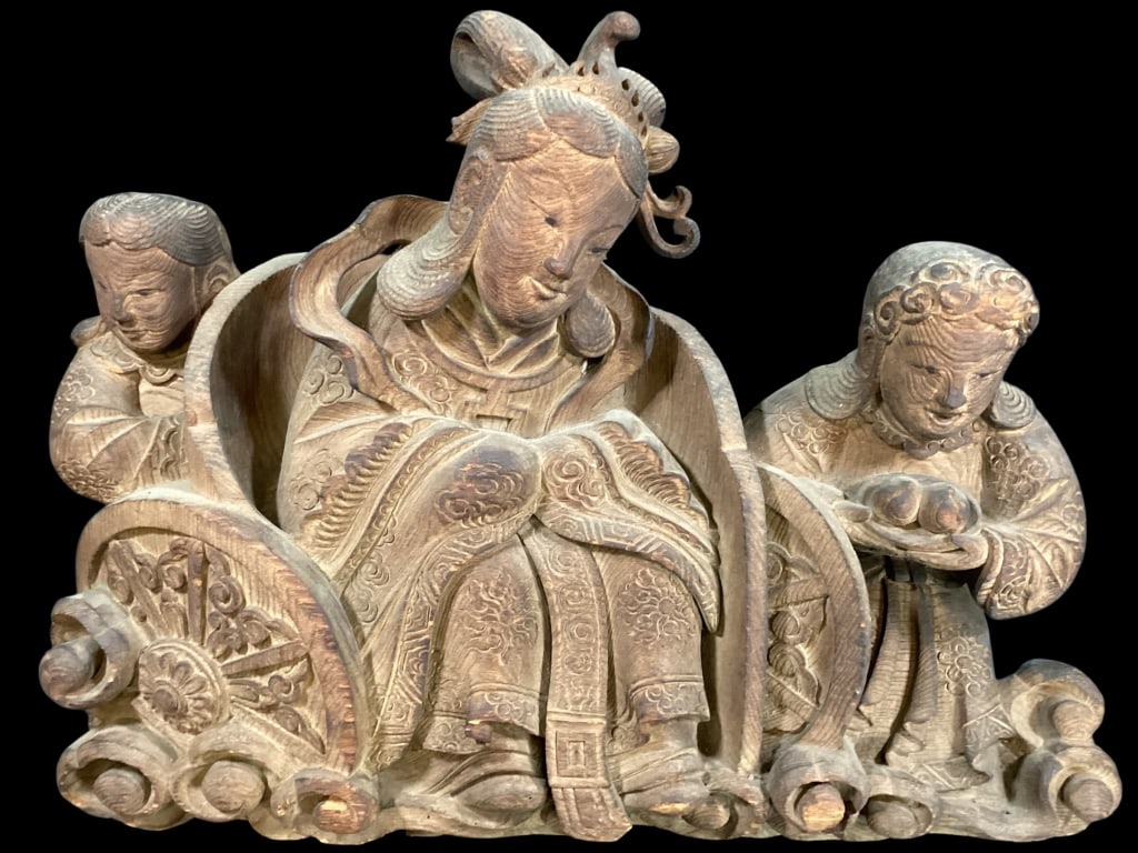 Carved Chinese Panel - 2