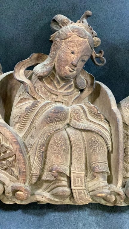 Carved Chinese Panel - 3