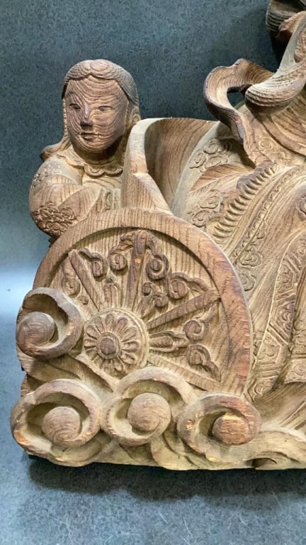 Carved Chinese Panel - 4