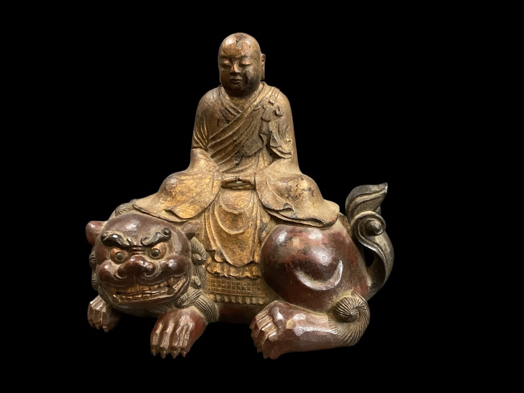 Japanese Carving Jizo Bosatsu (1 of 6)