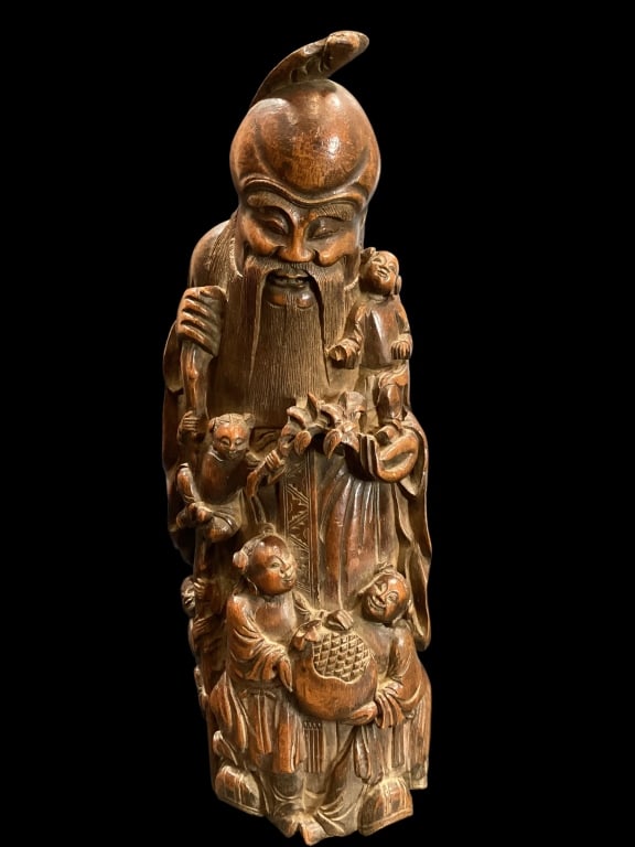 Chinese Bamboo Carving (1 of 3)
