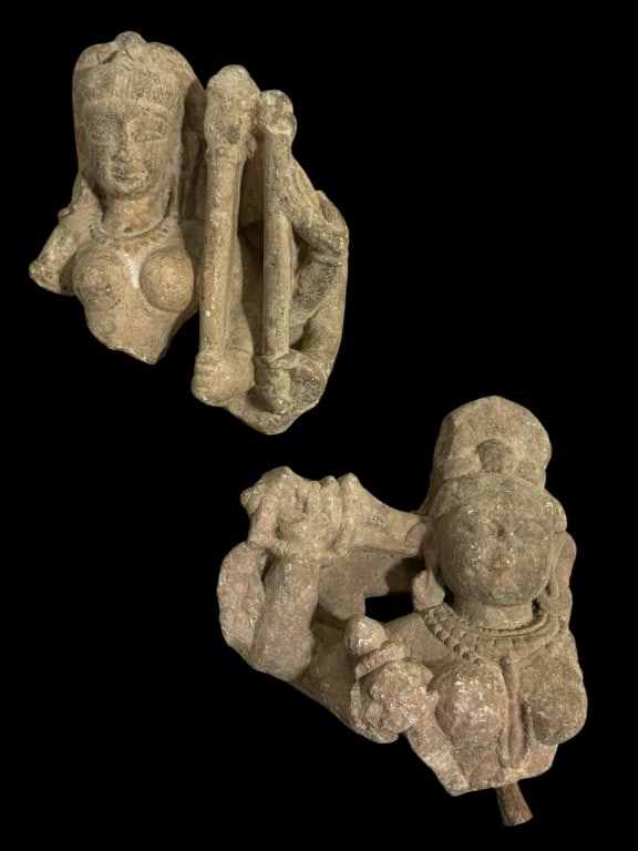 Two Sandstone Devata Remnants (1 of 6)