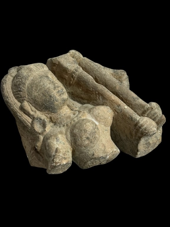 Two Sandstone Devata Remnants - 2