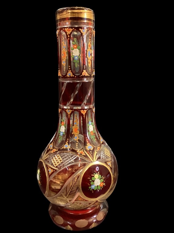 Bohemian Bottle vase (1 of 5)