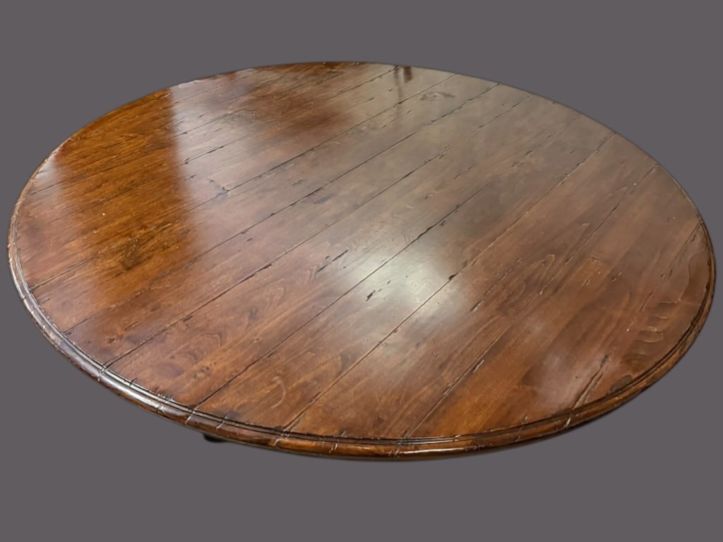 Contemporary Pedestal Base Dining Table - 5