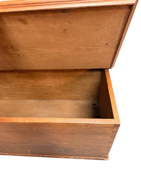 Primitive Pine Blanket Chest - 3