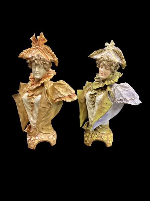 Two Porcelain Busts - 2