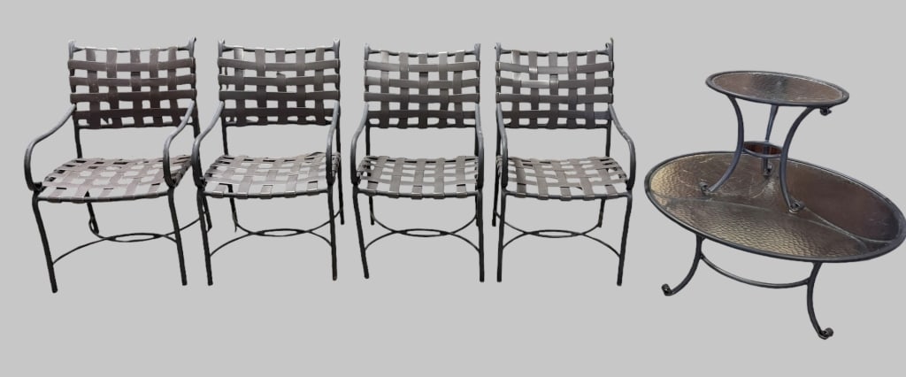 6 Pcs Brown Jordan Patio Furniture (1 of 7)