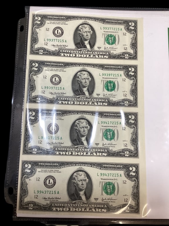 Two Dollar Notes - 2
