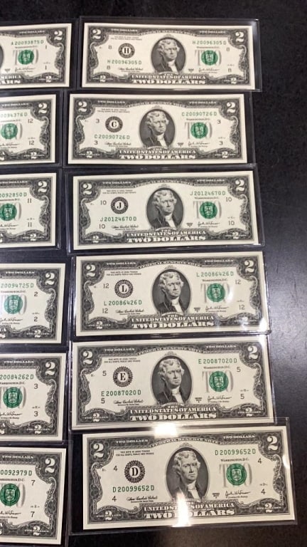 Two Dollar Notes - 4