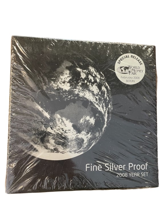 2008 Fine Silver Proof Coin Year Set Berlin (1 of 1)