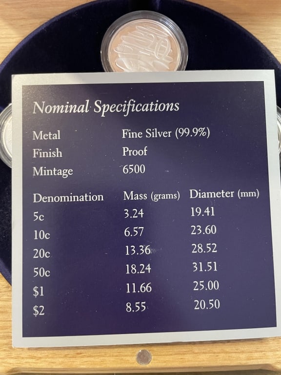 Silver Coins Sets - 5