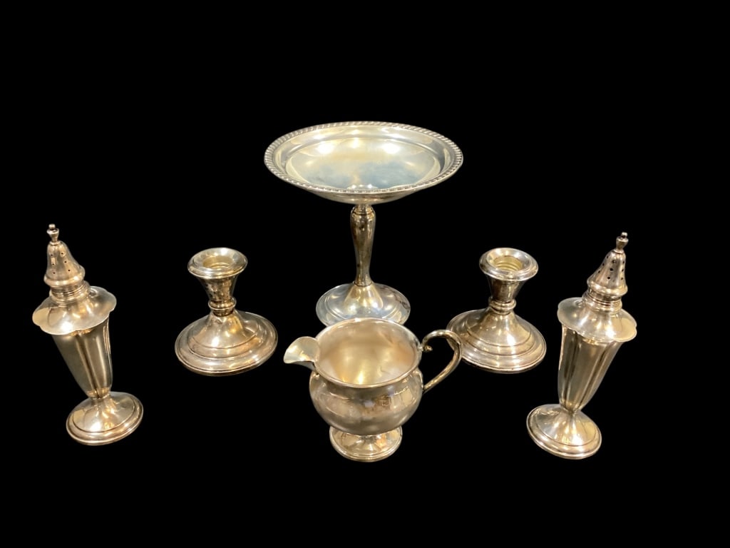 Weighted Sterling Table Objects - 2