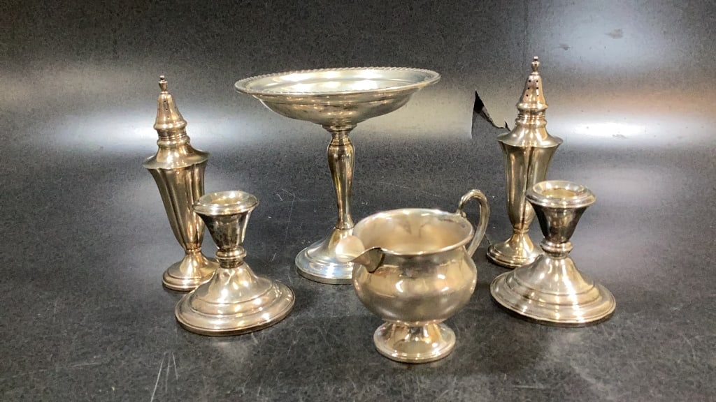Weighted Sterling Table Objects - 3