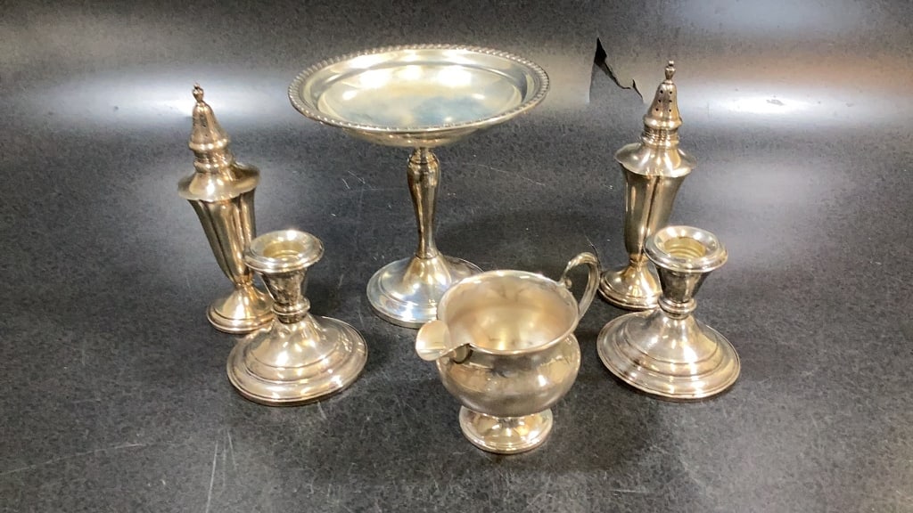 Weighted Sterling Table Objects - 4