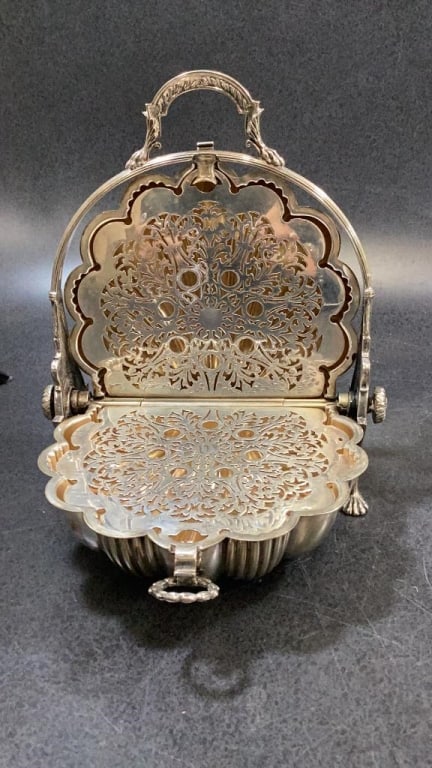 Victorian Silver Plate Serving Articles - 4