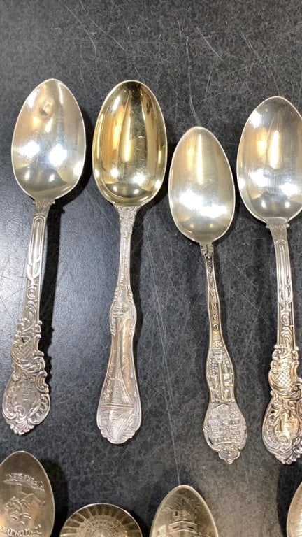 Sterling Silver Collectors Spoons - 3