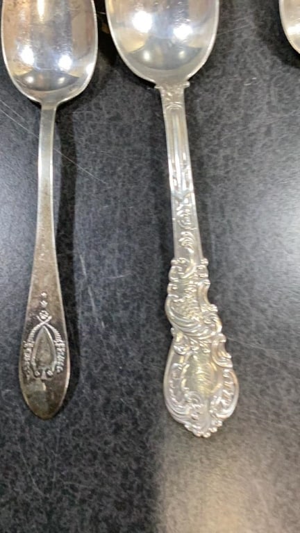 Sterling Silver Collectors Spoons - 5