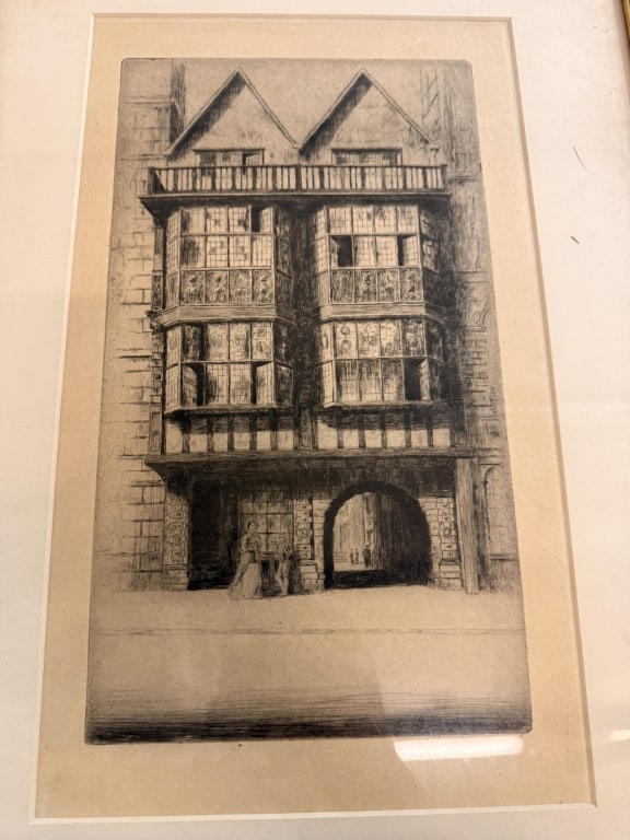 Johnstone Baird Signed Original Etching - 4