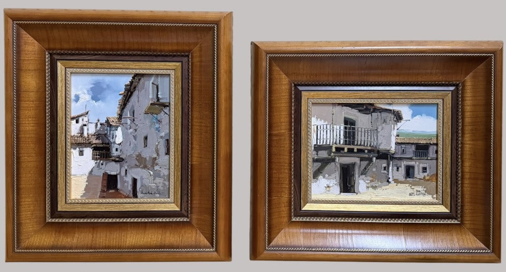 Two Mediterranean Streetscapes, Jose Barbera (1 of 6)
