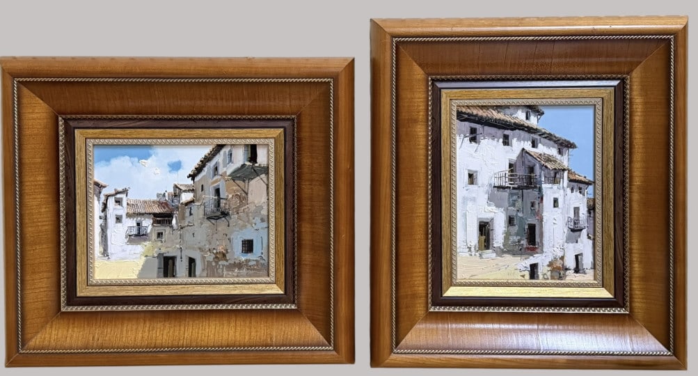 Two Mediterranean Streetscapes, Jose Barbera (1 of 6)