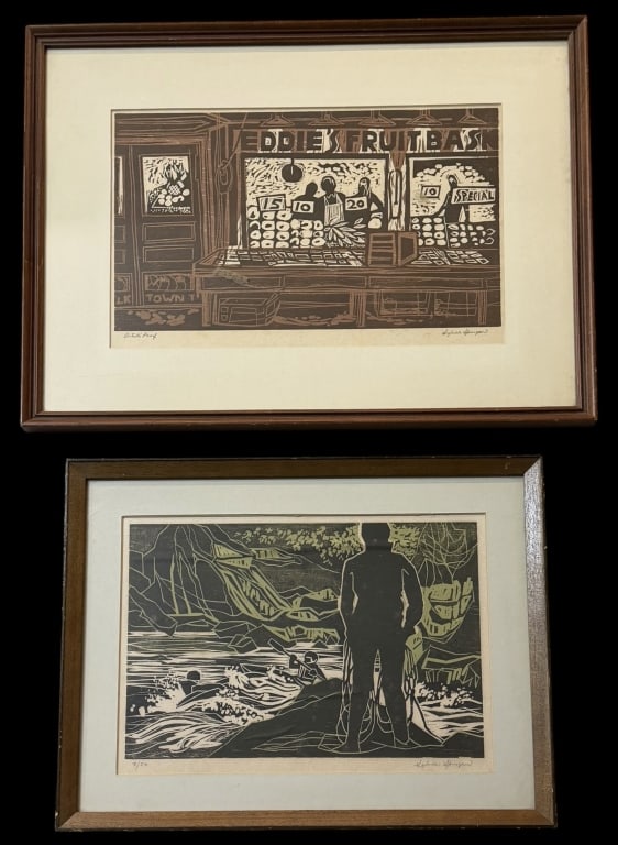 2 Framed Sybilla Spurgeon Prints (1 of 8)