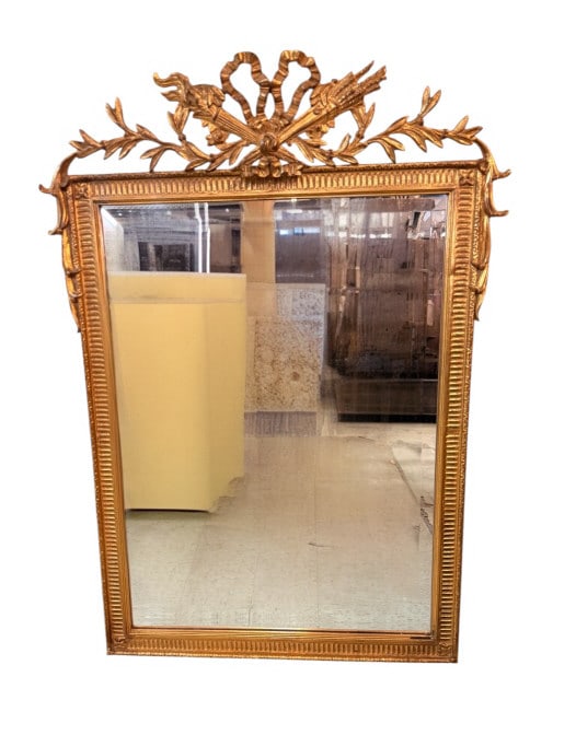 Carvers Guild Louis XVI Giltwood Mirror (1 of 4)