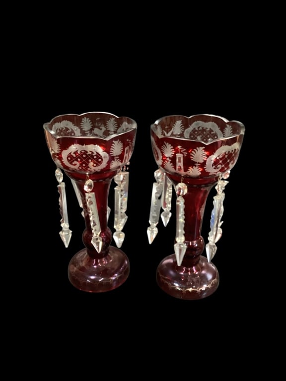 Pair Bohemian Lusters - 2