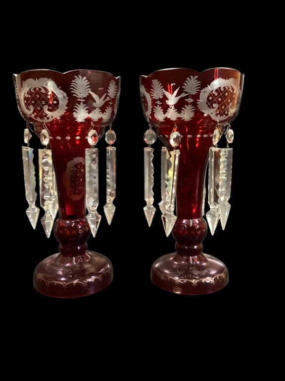 Pair Bohemian Lusters - 3