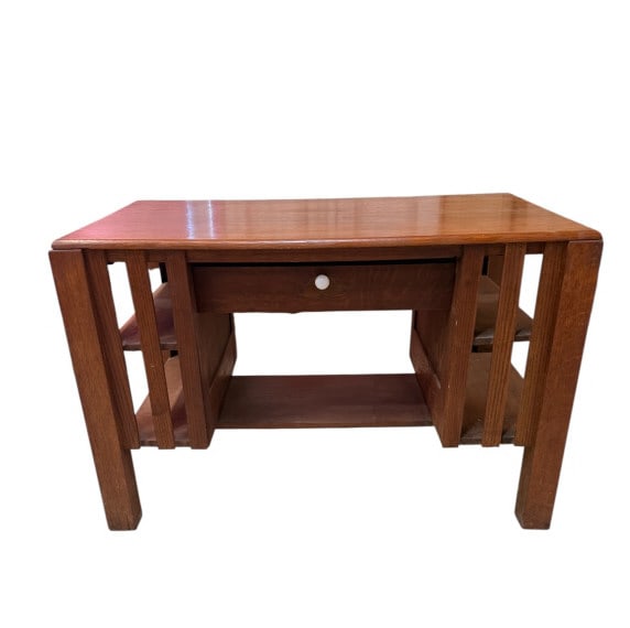Antique Mission Crafts Library Desk (1 of 5)