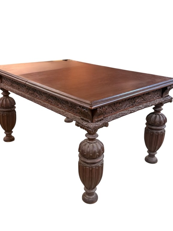 French Renaissance Carved Dining Table (1 of 7)