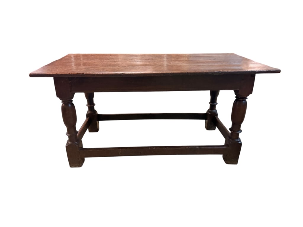 British Antique Oak Refectory Table (1 of 4)