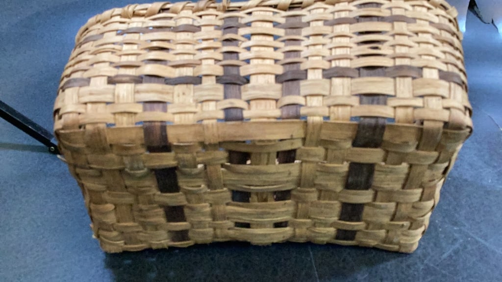 Two Cherokee Split Oak Baskets - 6