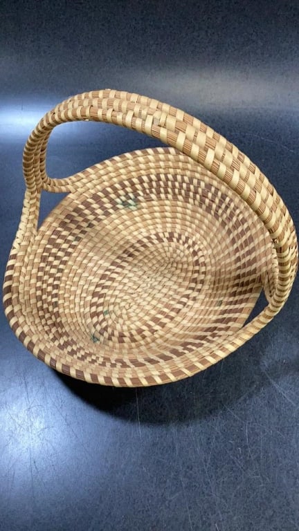 Two Gullah Geechee Baskets - 4