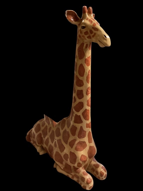 Vintage Giraffe Sculpture Stand (1 of 5)