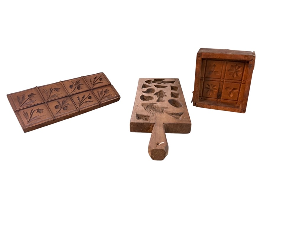 Collection of Antique Wooden Molds (1 of 4)
