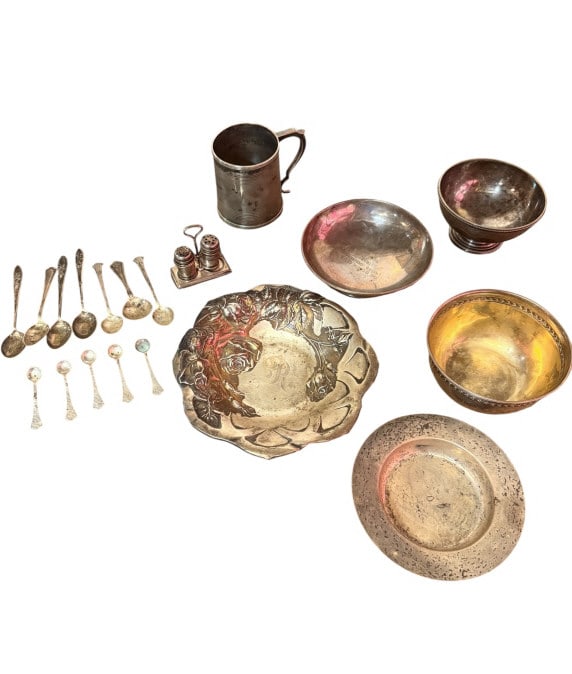 19 Assorted Sterling Sliver Items (1 of 4)