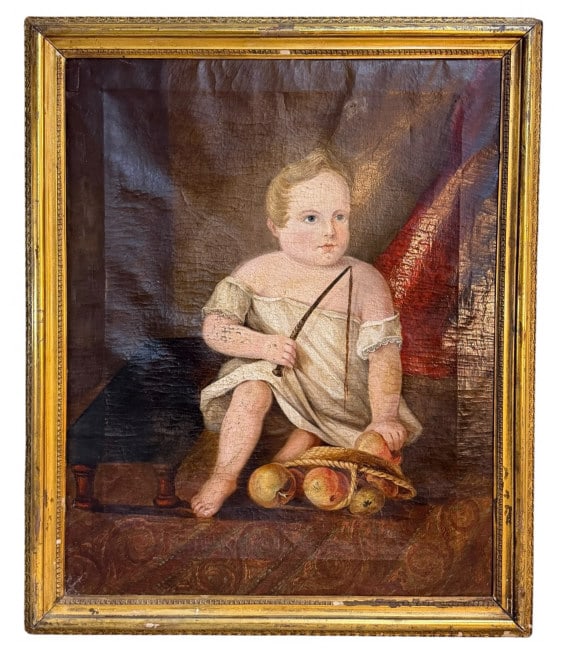 Baroque Portrait of Young Child (1 of 1)