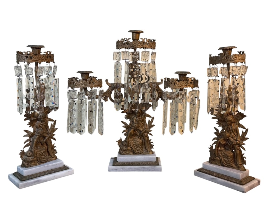 Rococo Girandole Candleholder Set (1 of 1)