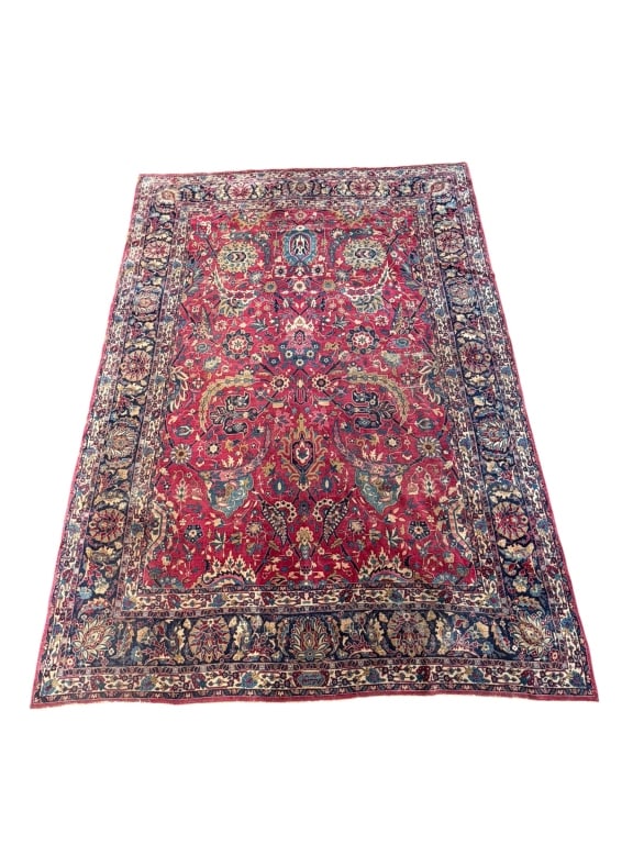 Persian Style Wool Area Rug (1 of 1)